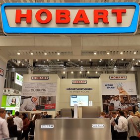 HOBART Stand auf der Messe 